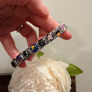 Magic & Celestial–Inspired Italian Charm Bracelet